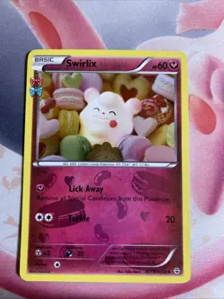 Swirlix RC19/RC32 - Holo - Radiant Collection - Generations Pokemon TCG Card MP - Image 1