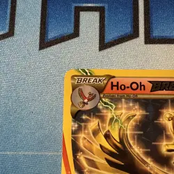 Ho-Oh BREAK XY154 - Pokemon TCG XY Black Star Promo Ultra Rare Gold Card - Image 2