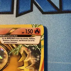 Ho-Oh BREAK XY154 - Pokemon TCG XY Black Star Promo Ultra Rare Gold Card - Image 3