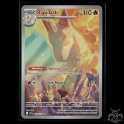Rapidash 189/182 SV10: Destined Rivals NM Pokemon 2025 - Image 1