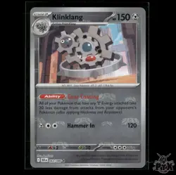 Klinklang (Master Ball) 063/086 SV: Black Bolt NM Pokemon 2025 - Image 1