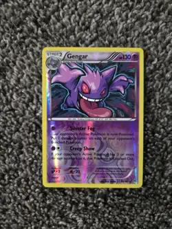 Pokemon Gengar Reverse Holo Card 60/162 Breakthrough XY - Image 1
