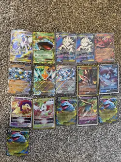 Pokemon Mega Ex/v/vstar Lot Of 16 NM🔥 - Image 1