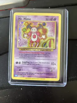 Mr. Mime 013/034 Trading Card Game Classic Holo NM Pokemon Card 2023 - Image 1