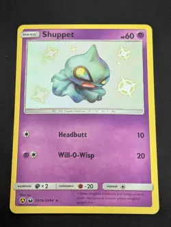 Holo Shuppet SV16/SV94 Shiny Holo Rare Hidden Fates Pokemon TCG - NM - Image 1