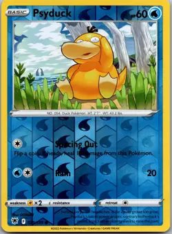 Psyduck 028/189 - SWSH10: Astral Radiance Pokemon TCG NM Reverse Holo - Image 1
