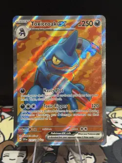 Pokemon TCG: SV01 Scarlet & Violet Base Set - Toxicroak ex UR 232/198 - NM+ - Image 1