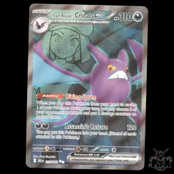 Team Rocket's Crobat ex 217/182 SV10: Destined Rivals NM Pokemon - Image 1