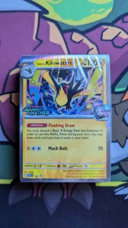 Iono’s Kilowattrel 182 Journey Together SEALED Promo Deck Pokemon TCG - Image 1