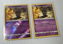 Pokemon TCG Marshadow 103/236 S&M: Cosmic Eclipse Rare & Reverse Holo Set Of 2 - Image 1