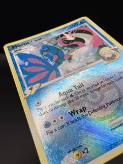 Milotic C 35/147 Supreme Victors League Promo CROSSHATCH HOLO Pokemon NM - Image 3