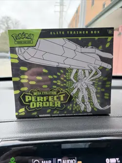 Pokemon Perfect Order ETB Elite Trainer Box Sealed New In Hand Ships Today🔥🔥🔥 - Image 1