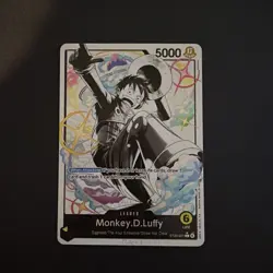 Monkey. D. Luffy ST29-001 (ALT ART) Leader Card Egghead English LOT OF 3 - Image 1