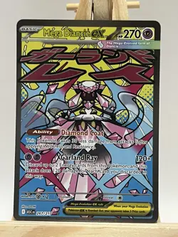 Mega Diancie ex 267/217 Full Art Pokemon TCG Ascended Heroes Mega Attack Rare NM - Image 2
