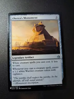 1x M/NM Oketra's Monument Secret Lair MTG - Image 1