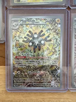 Pokemon Lot (5) Cards Budew IR,magneton Promo,gargancl IR, Korean AR And SR - Image 3