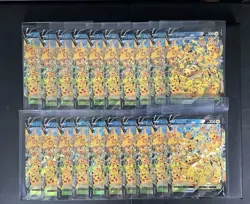 Pokemon JUMBO Card Oversized Lot Of 20 Total NM Pikachu V Union Black Star Promo - Image 1