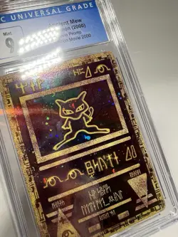 CGC 9 Ancient Mew Movie Promo Holo Pokemon Card - Old Blue CGC Stricter - Image 3