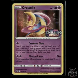 Cresselia (Prerelease) SWSH114 SWSH: Sword & Shield Promo Cards NM Pokemon - Image 1
