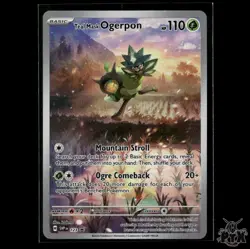 Teal Mask Ogerpon 123 SV: Scarlet & Violet Promo Cards NM Pokemon - Image 1