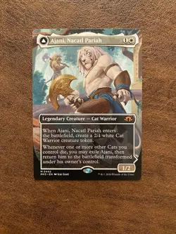 MTG - Ajani, Nacatl Pariah (Borderless) - Modern Horizons 3 0442 - Image 1