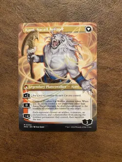 MTG - Ajani, Nacatl Pariah (Borderless) - Modern Horizons 3 0442 - Image 2