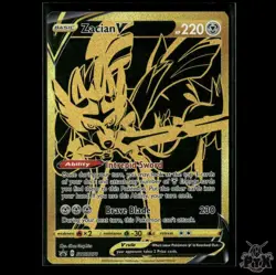 Zacian V SWSH076 SWSH: Sword & Shield Promo Cards NM Pokemon - Image 1