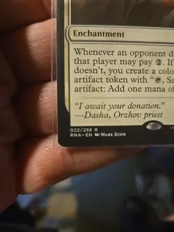Smothering Tithe Ravnica Allegiance Regular 022/259 Never Played NM/M - Image 5