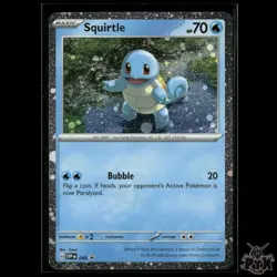 Squirtle (Cosmos Holo) 048 SV: Scarlet & Violet Promo Cards NM Pokemon - Image 1