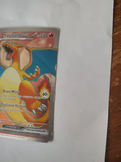Pokemon TCG Charizard EX 183/165 Scarlet & Violet 151 Ultra Rare Card - Image 3