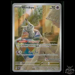 Mimikyu (Pokemon Center Stamped) 075 SV: Scarlet & Violet Promo Cards NM Pokemon - Image 1