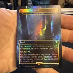 Paths of the Dead - Cavern of Souls (Foil) Lord of the Rings NM 362 - Image 1