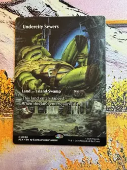 Undercity Sewers (Borderless) 20 Teenage Mutant Ninja Turtles Normal - NM - Image 5