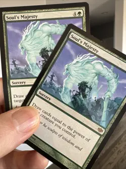 MTG - 2X Soul's Majesty - Conflux - NM - $1 Shipping - Image 1