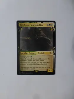 MtG Lord of the Rings Treebeard, Gracious Host NM SHOWCASE $0.75 Flat VCT124108 - Image 1