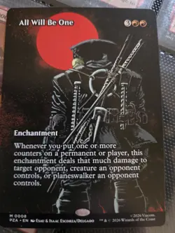 MTG All Will Be One Borderless 0008 TMNT PZA NM - Image 1