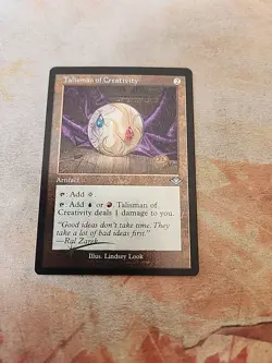 Talisman Of Creativity Retro Frame Foil Etched Modern Horizons MTG NM - Image 1