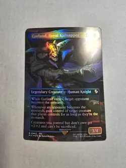 Garland, Royal Kidnapper (Borderless) Commander: Final Fantasy Foil - Image 1