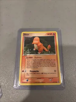 Pokemon TCG Ditto 61/113 Regular Charmander Card 2005 Decent Condition - Image 1