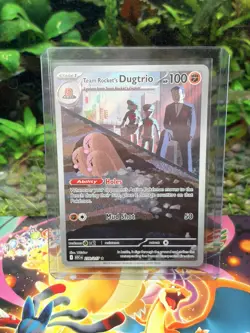Pokemon TCG Team Rocket's Dugtrio 239/217- Illustration Rare - Ascended Heroes - Image 1