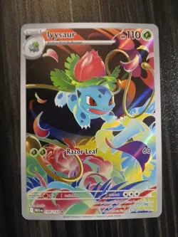 POKEMON TCG Ivysaur 134/132 ILLUSTRATION RARE Mega Evolution ENGLISH **MINT** - Image 1