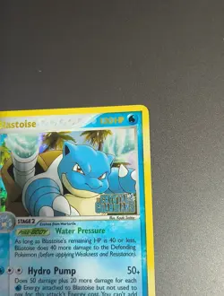 🫧 Blastoise 14 Pokemon 2006 EX Crystal Guardians reverse stamped NM - Image 3