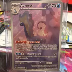 Pokemon Aurorus POR 092/088 Stage 2 170 HP Rare Regular English Card 2026 - Image 1