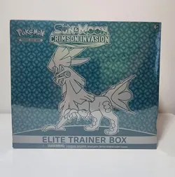 Pokemon TCG: Sun and Moon Crimson Invasion Elite Trainer Box Sealed - Image 1