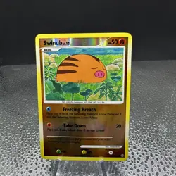 Pokemon TCG - Swinub 77/100 Reverse Holo 2008 Stormfront - Image 1