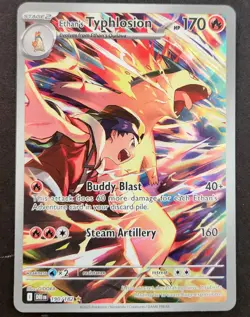 Pokemon Ethan’s Typhlosion 190/182 Illustration Rare – Destined Rivals - Image 1