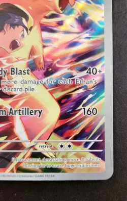 Pokemon Ethan’s Typhlosion 190/182 Illustration Rare – Destined Rivals - Image 3