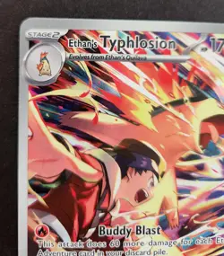 Pokemon Ethan’s Typhlosion 190/182 Illustration Rare – Destined Rivals - Image 5