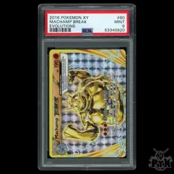 Machamp BREAK 60/108 PSA 9 XY Evolutions Pokemon - Image 1