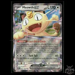 Meowth ex 062/088 ME03: Perfect Order NM Pokemon - Image 1